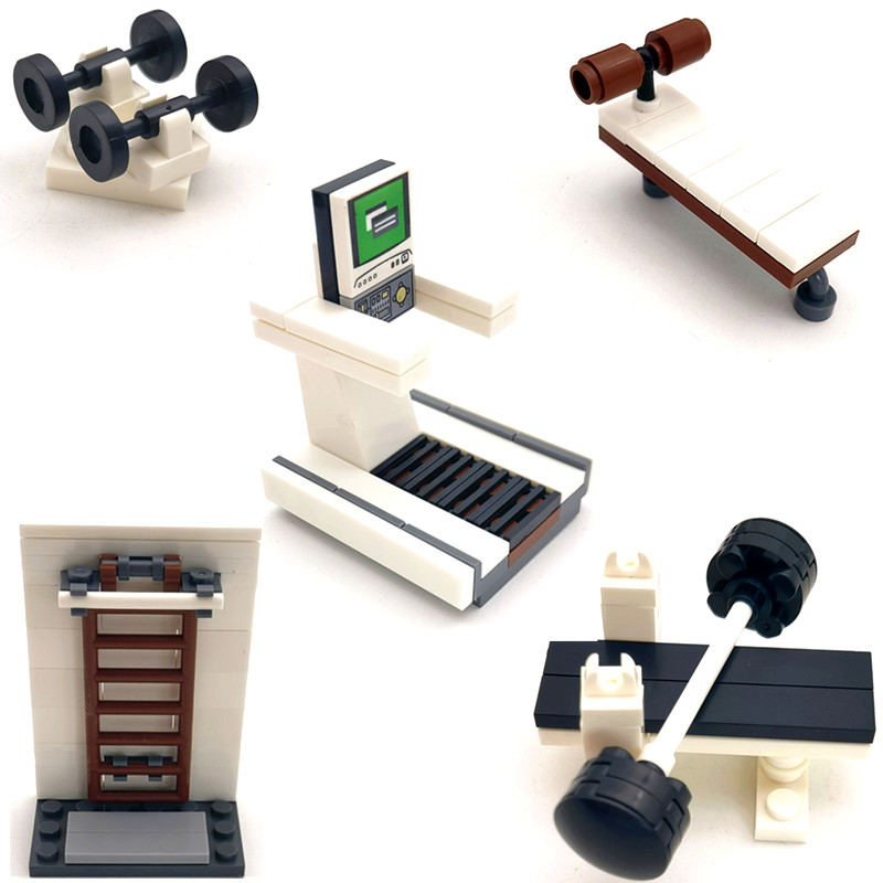 Lego Set City - MOC Möbel Bausteine Blöcke Teile Haus