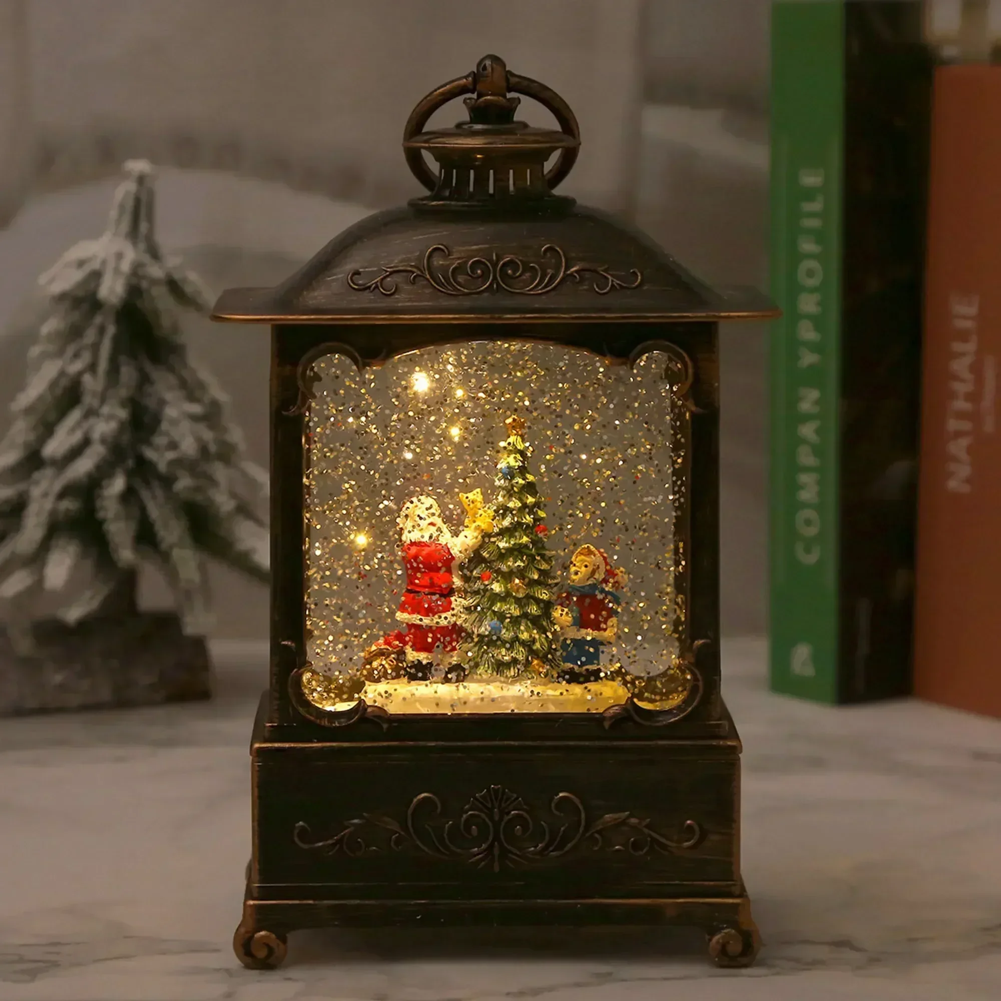 Weihnachts-Schneekugel-Laterne – Snow Globe Musical Bewertung und Preis