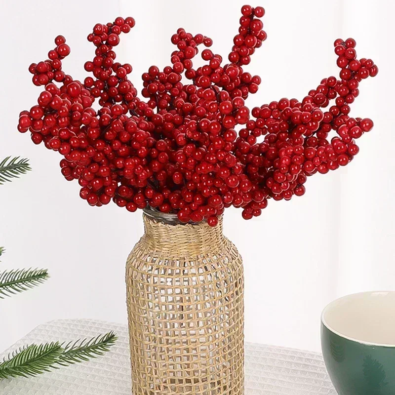 Künstliche rote Beerenzweige,  – Christmas Tree Artificial Bewertung und Preis