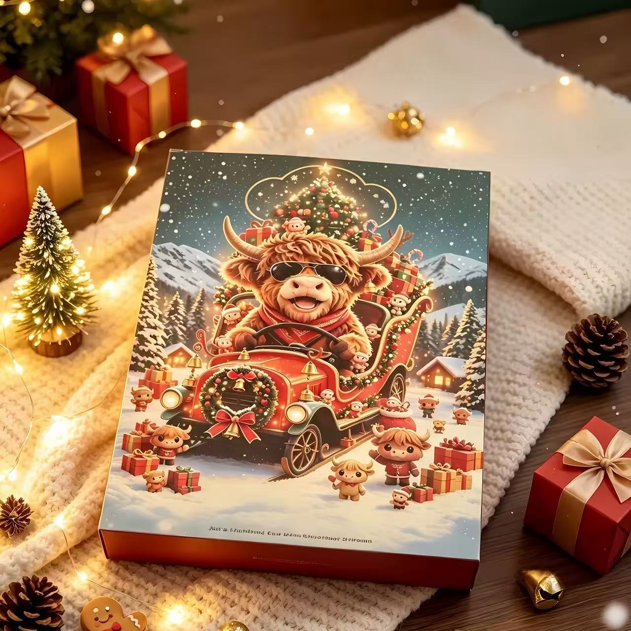 2026 Highland-Kuh-Adventskalen – Advent Calendar Gift Bewertung und Preis
