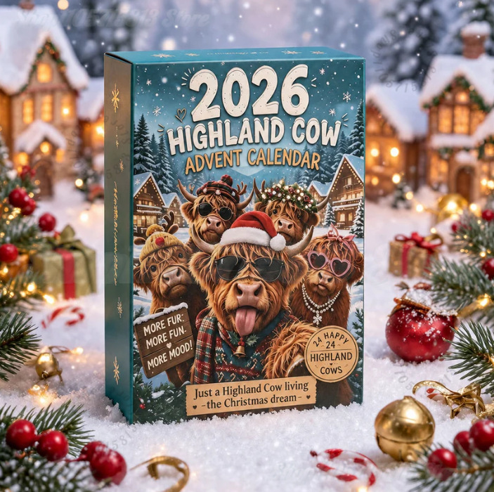 2026 Highland-Kuh-Adventskalen – Advent Calendar Gift Bewertung und Preis