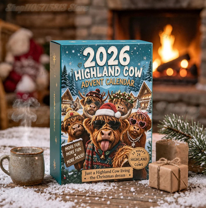 2026 Highland-Kuh-Adventskalen – Advent Calendar Gift Bewertung und Preis