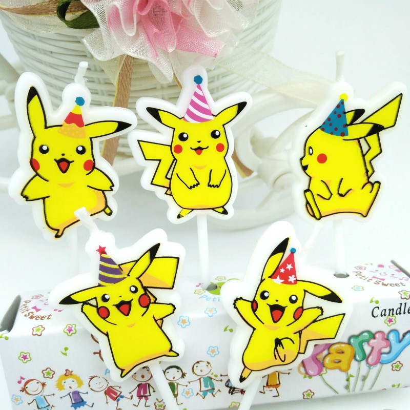 5 teile/los Pokemon Geburtstag – Holiday Candle Set Bewertung und Preis