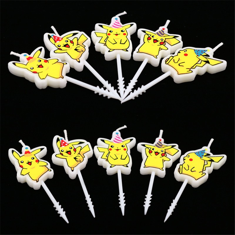5 teile/los Pokemon Geburtstag – Holiday Candle Set Bewertung und Preis