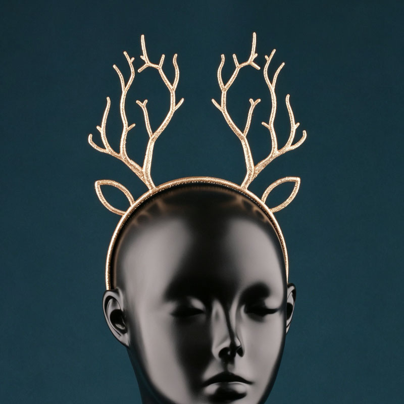 Festliches Weihnachts-Glitzer- – Reindeer Antlers Headband Bewertung und Preis
