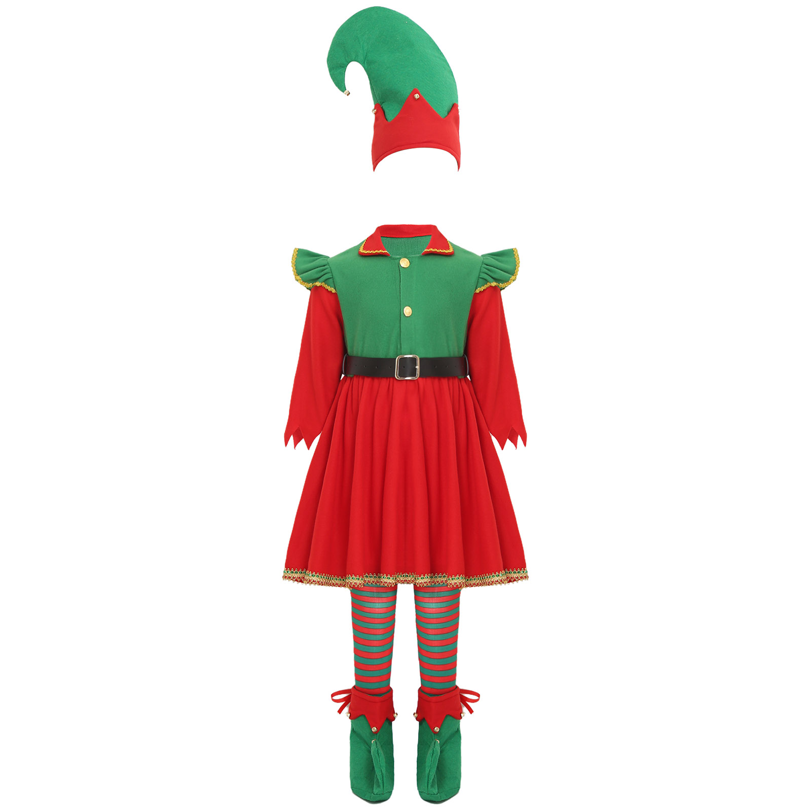 Elfenmädchen Weihnachtskostüm  – Elf Costume Christmas Bewertung und Preis