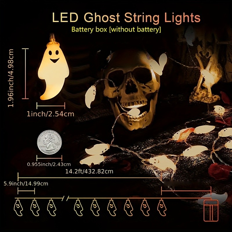 Batteriebetriebene Halloween-G – Led Fairy String Lights Bewertung und Preis