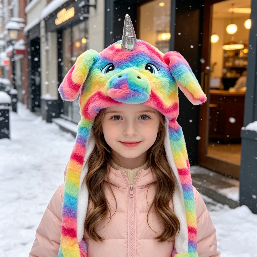 Einhorn-Plüschmütze mit bewegl – Santa Hat Plush Bewertung und Preis