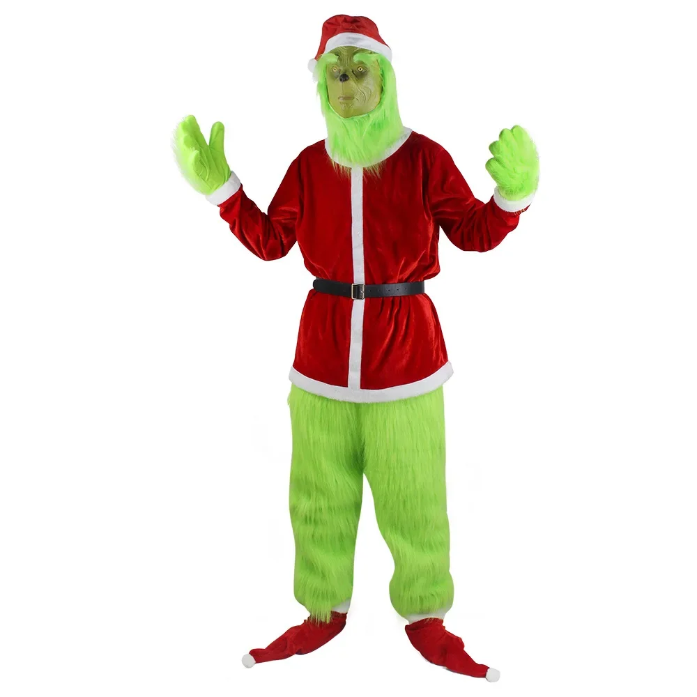 2026 Cosplay-Kostüme Grüner Di – Santa Hat Plush Bewertung und Preis